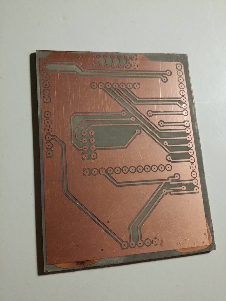 Geätzte Platine